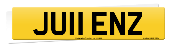 Registration number JU11 ENZ